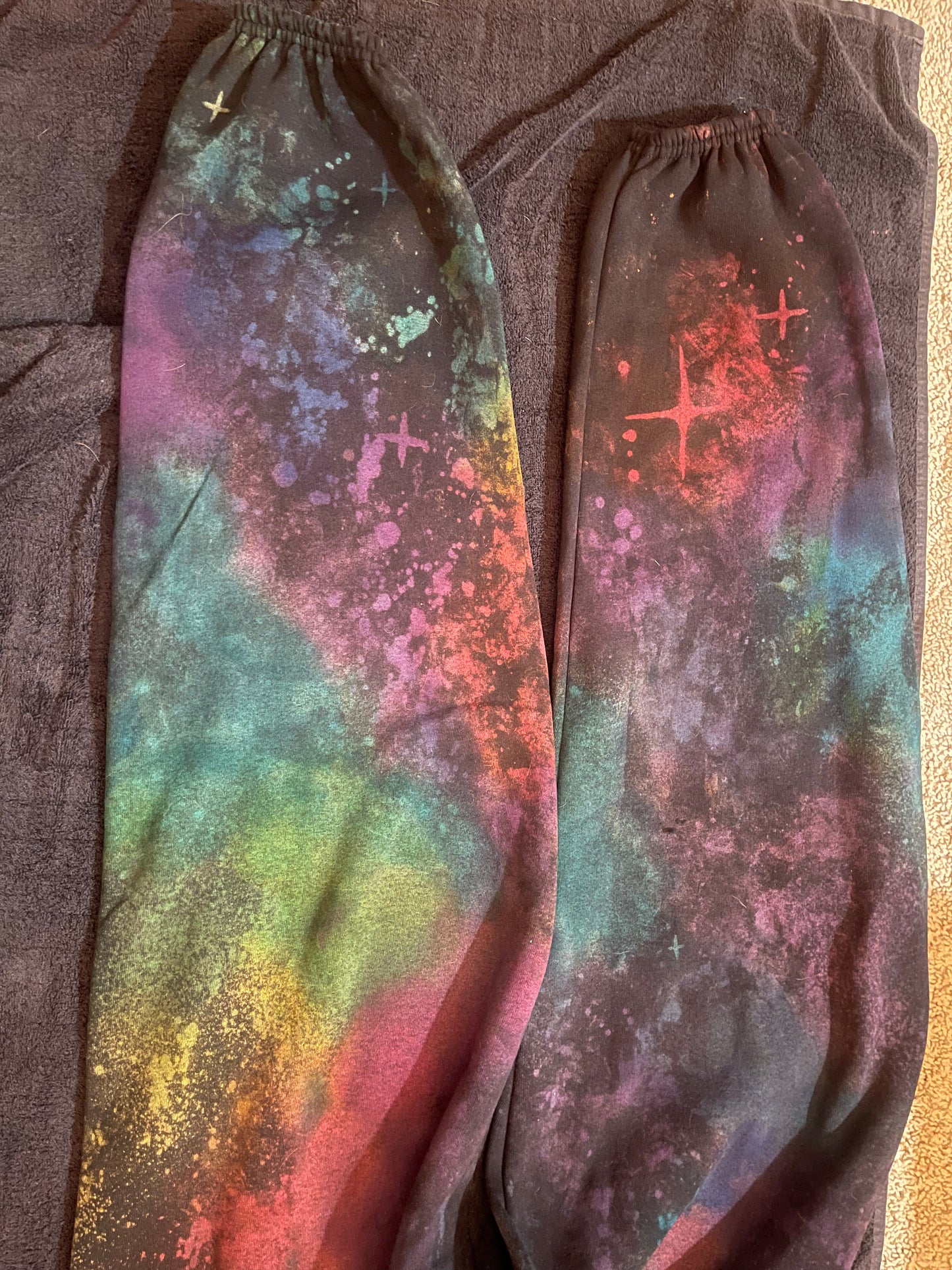 Rainbow Glow-in-the-Dark Star Hoodie