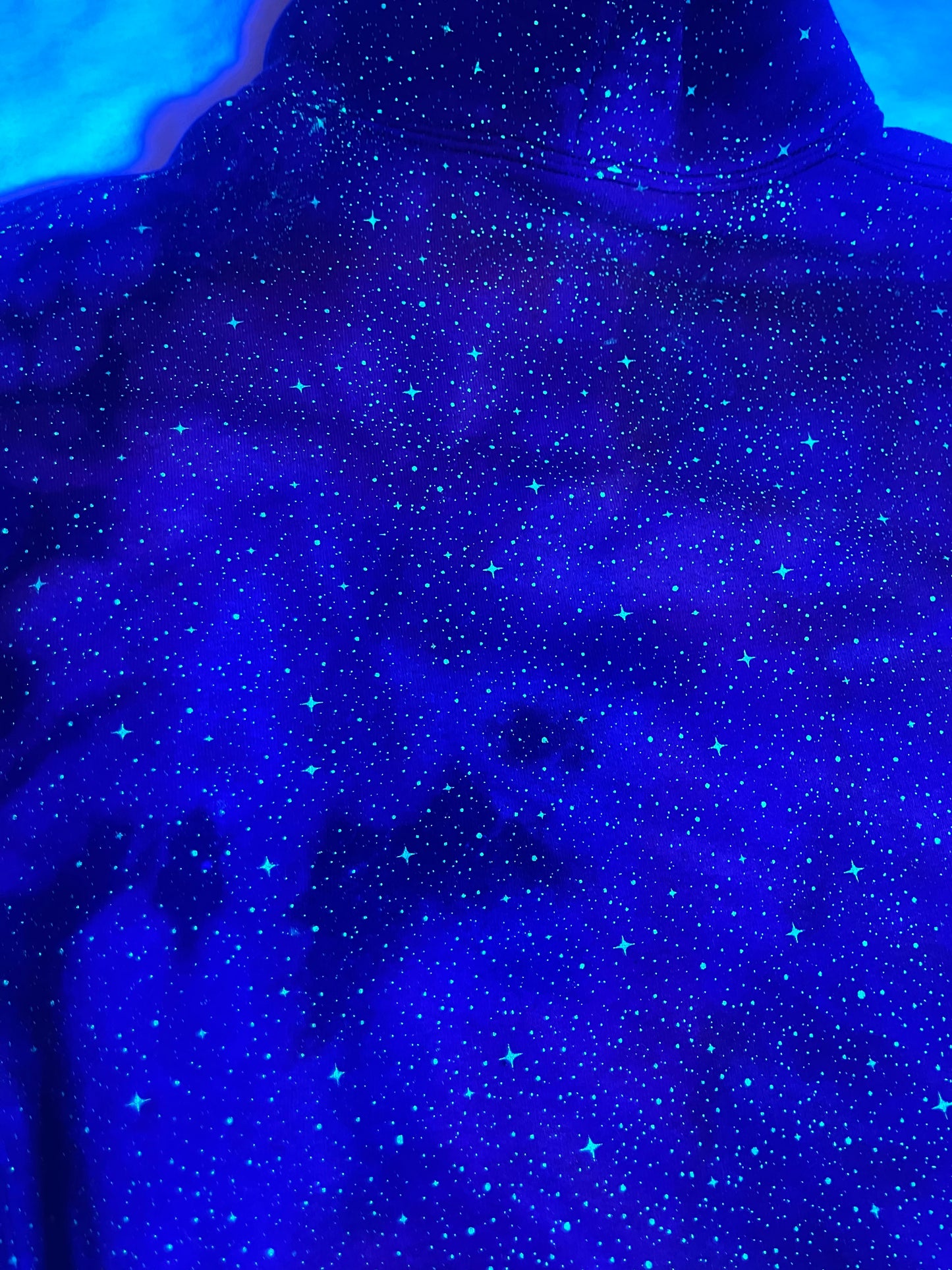 Rainbow Glow-in-the-Dark Star Hoodie