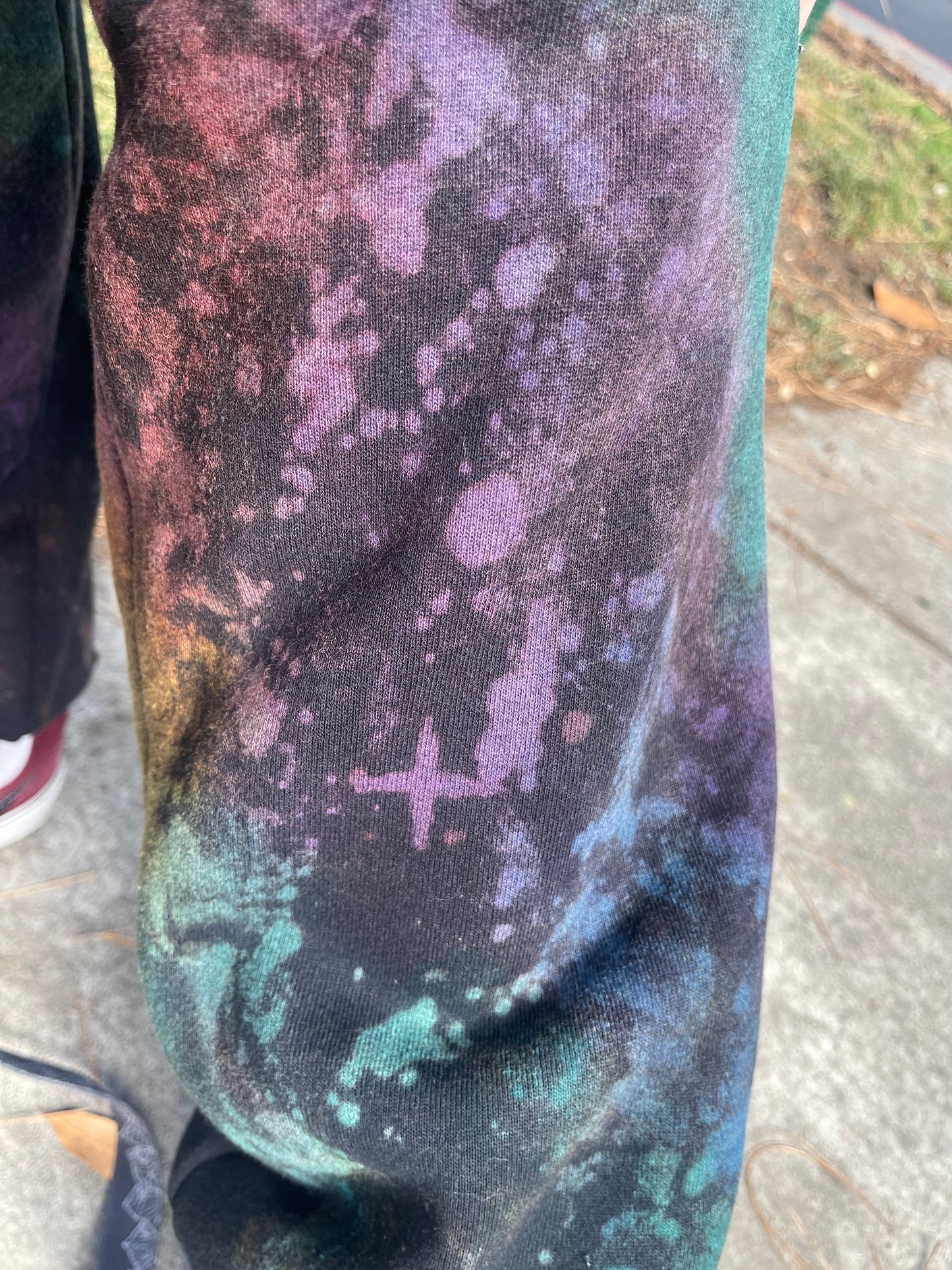 Rainbow Glow-in-the-Dark Star Hoodie