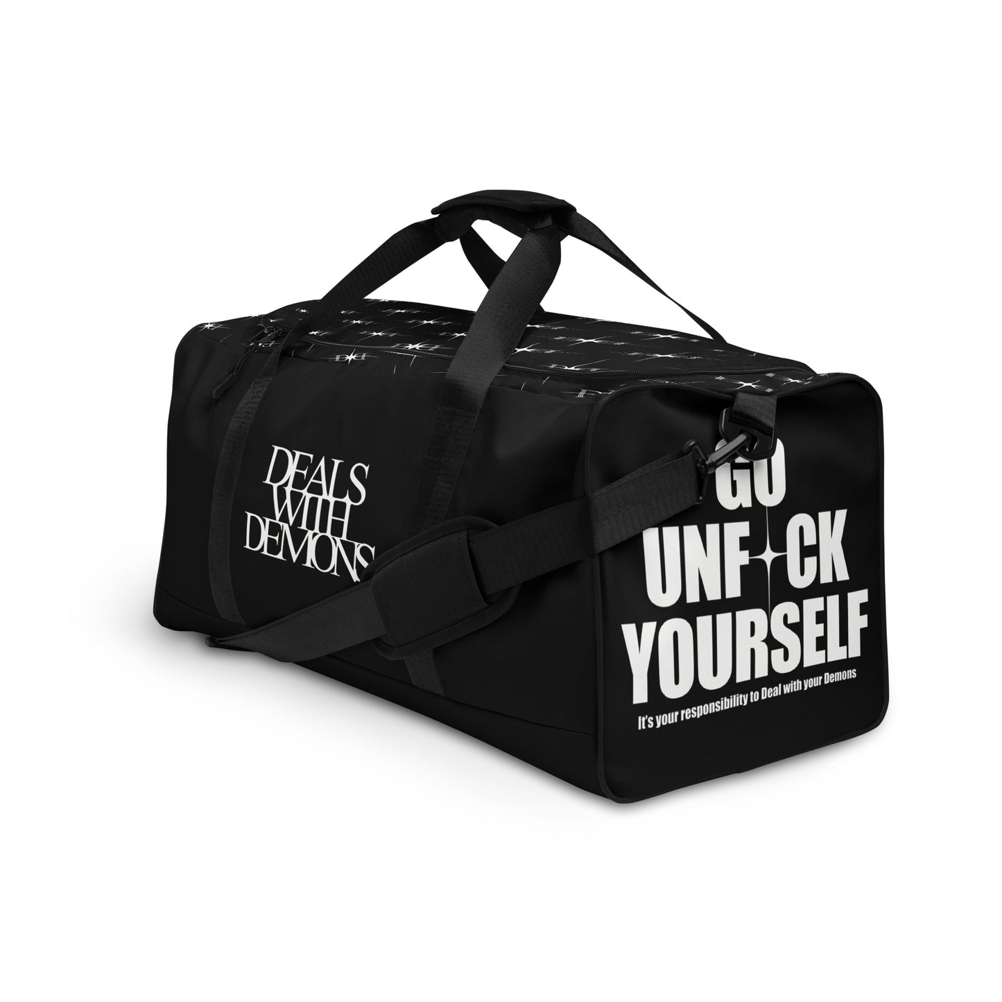 Deals with Demons Duffle Bag